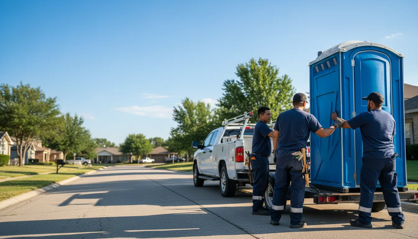 Portable Toilet Rental in Harahan, LA near me